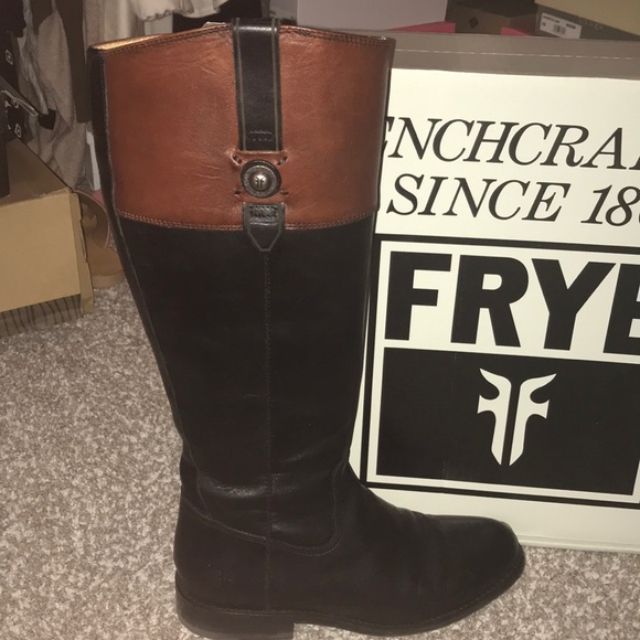 Frye Jayden Button Tall Boot, Size 8 - Picture 2 of 8